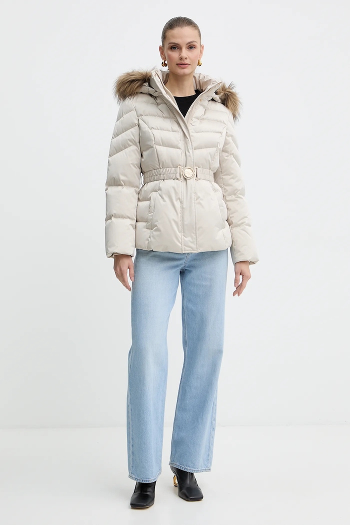 Páperová bunda Guess MARINA W5BL31.W2802 béžová AW25
