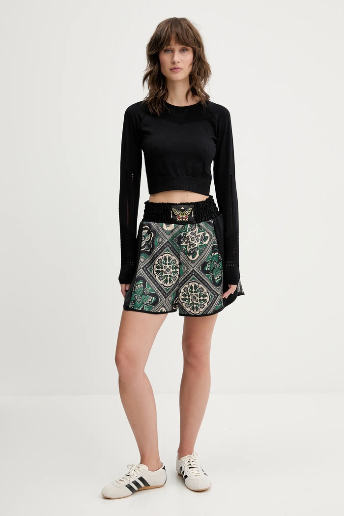 adidas szorty x Farm Rio JW4481 czarny AW25