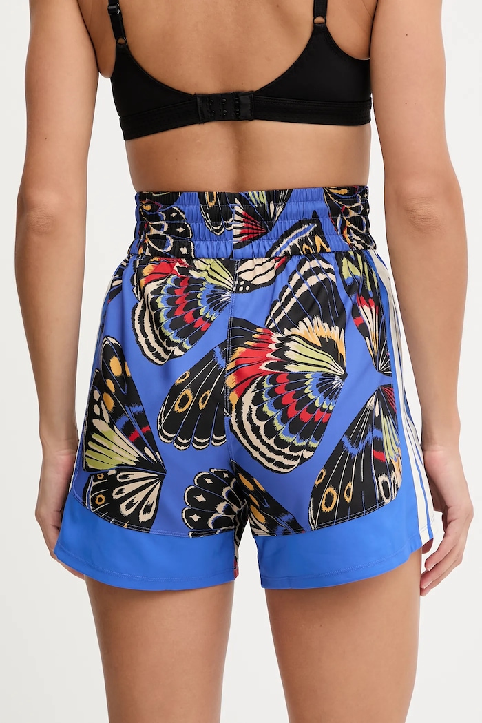 Odzież adidas Performance szorty treningowe x Farm Rio JL7006 niebieski