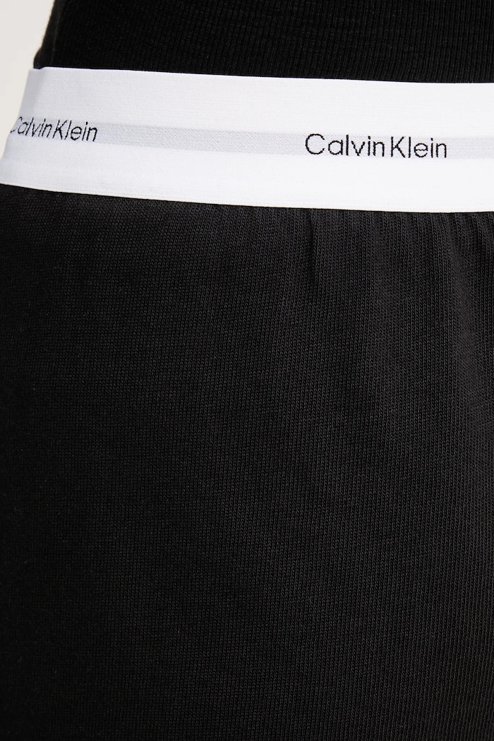 Calvin Klein Underwear szorty lounge damskie bawełniane czarny LV00QS7517