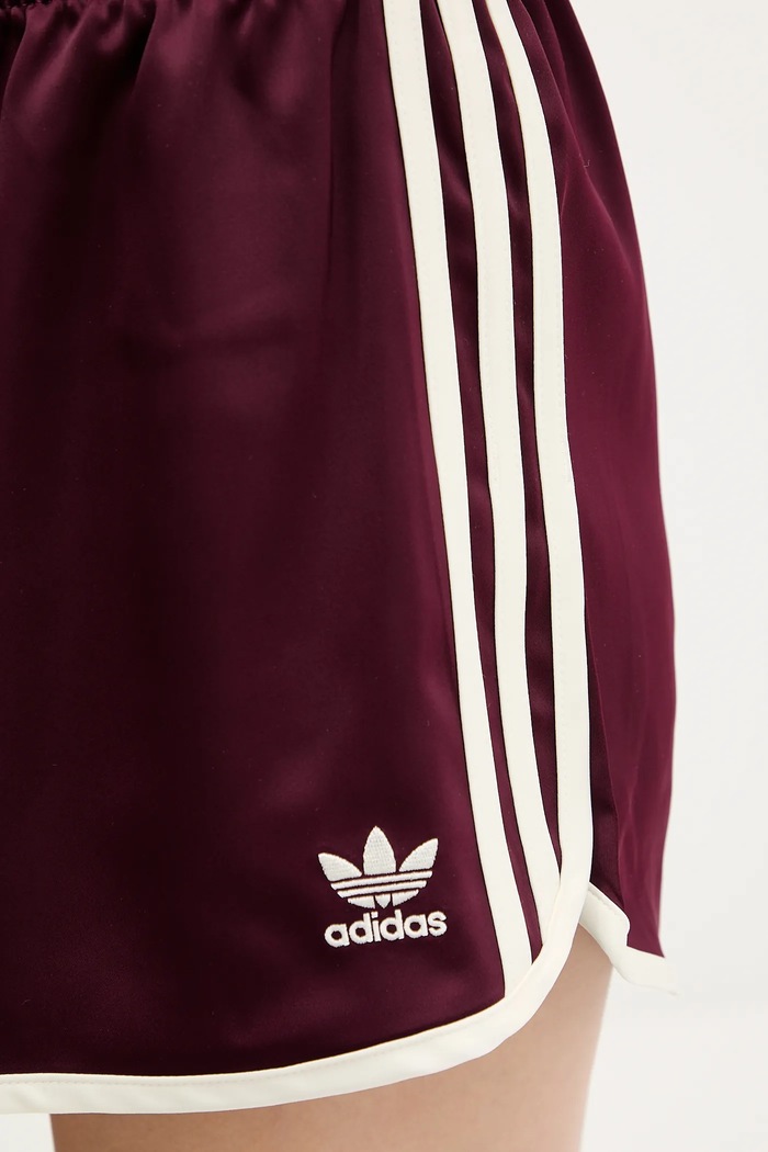 adidas Originals szorty 3-Stripes KA7738 bordowy