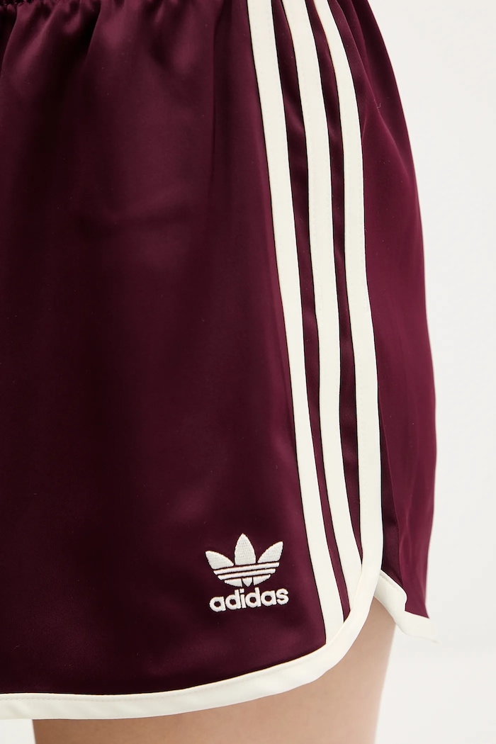 adidas Originals szorty 3-Stripes KA7738 bordowy