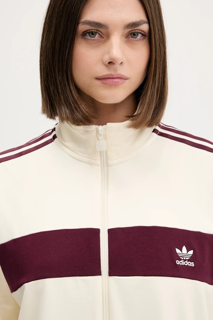 adidas Originals bluza 3-Stripes beżowy KA7751