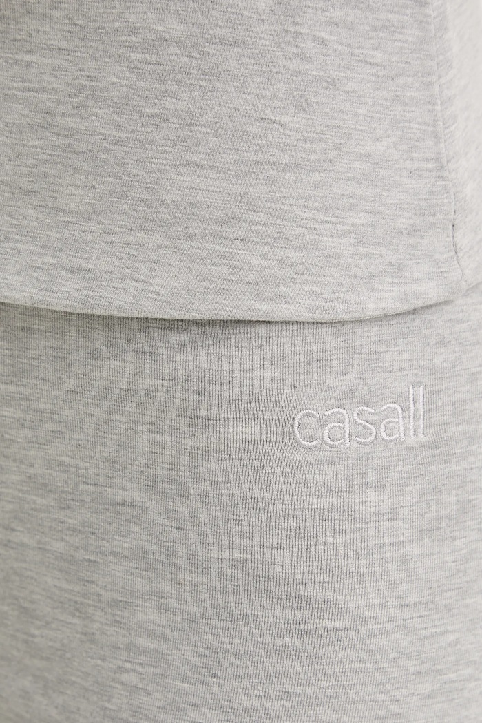 Kratke hlače za jogu Casall Sublime siva 25252
