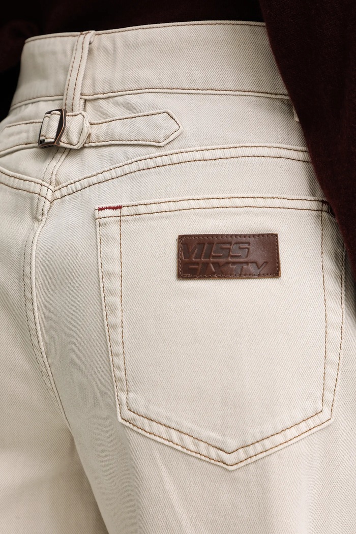 Jeans kratke hlače Miss Sixty bež 6S3JJ47100