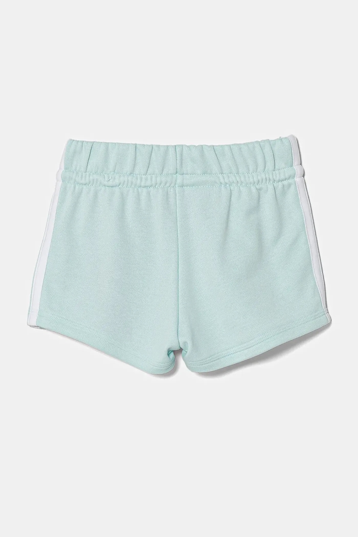 DÍVKA Dětské kraťasy adidas KB7301 tyrkysová