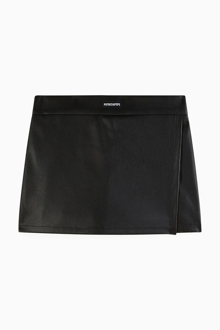 Σορτς Patrizia Pepe E069 casual μαύρο 7P0400