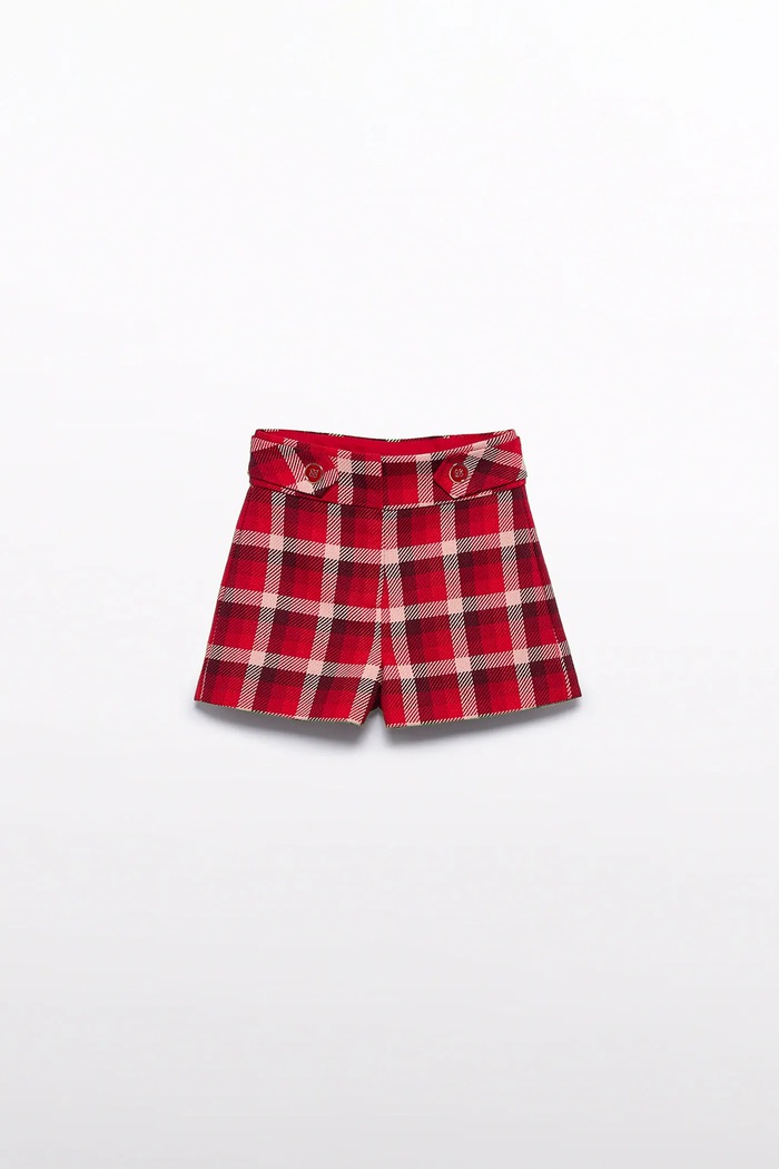 Παιδικό σορτς Abel&Lula 5717.2.Mini.9BYA κόκκινο AW25