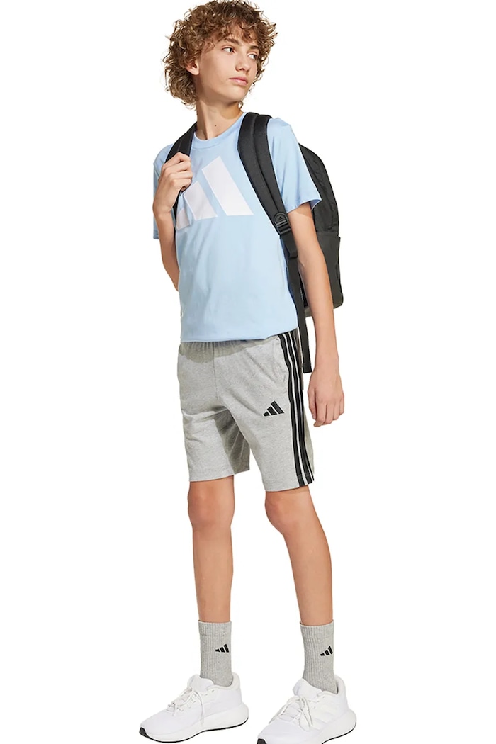 Детские хлопковые шорты adidas JD6496