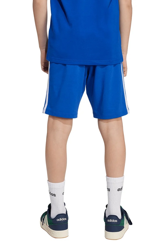 Детски памучен къс панталон adidas JY5017