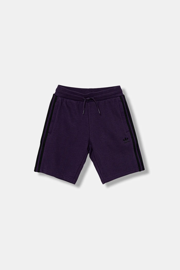 adidas Originals szorty dziecięce JV8633 fioletowy AW25