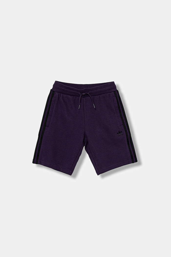 adidas Originals szorty dziecięce JV8633 fioletowy AW25