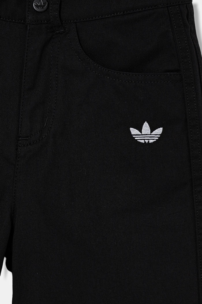 adidas Originals gyerek pamut rövidnadrág fekete JX3887