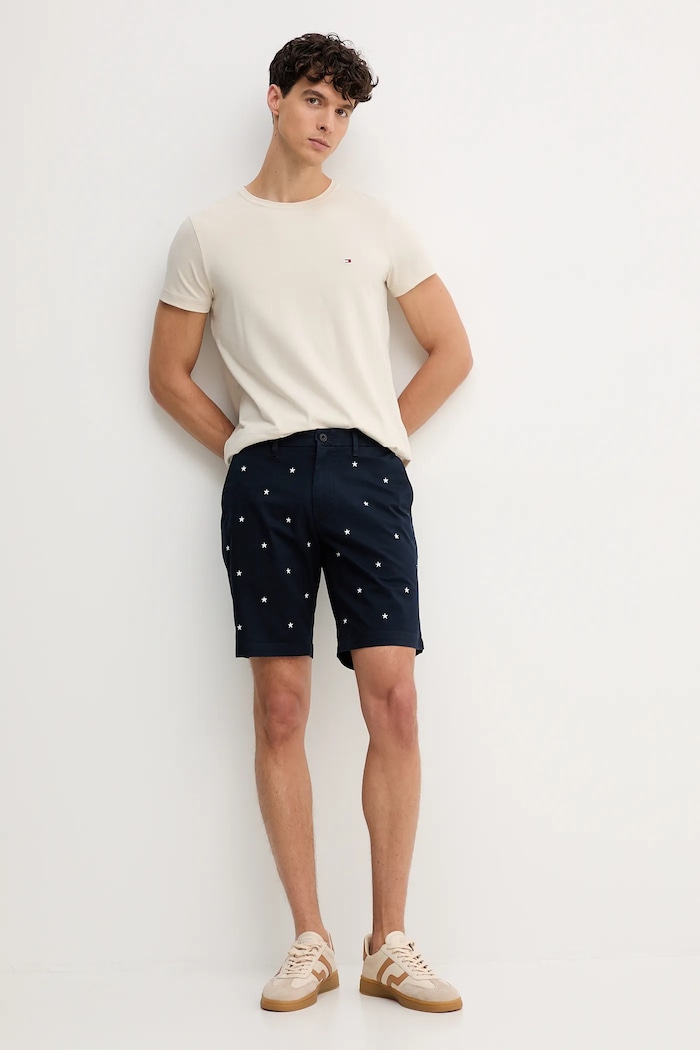 Kraťasy Tommy Hilfiger MW0MW40562 námořnická modř AW25