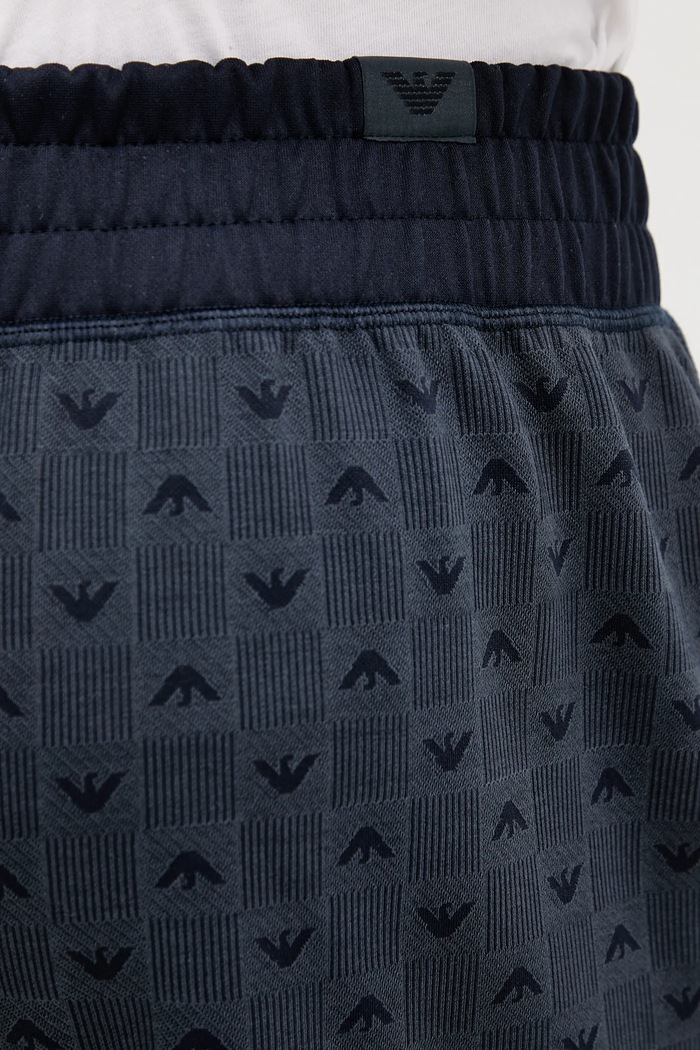 Emporio Armani Underwear szorty lounge EM000495.AF14992 granatowy