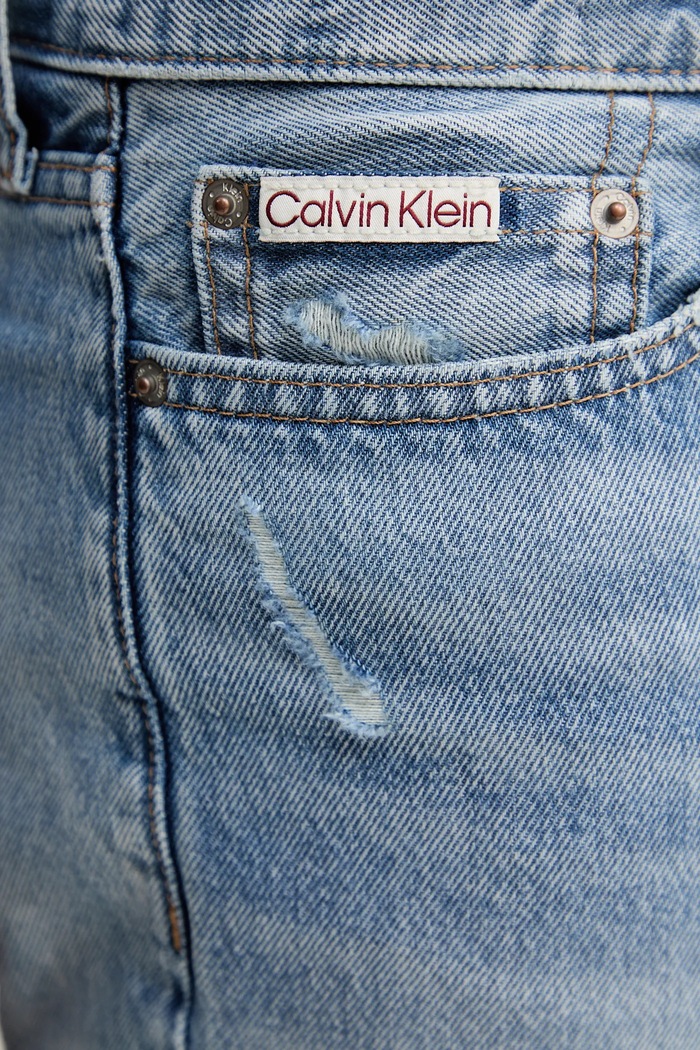 Calvin Klein Jeans farmer rövidnadrág kék LV04RB787G