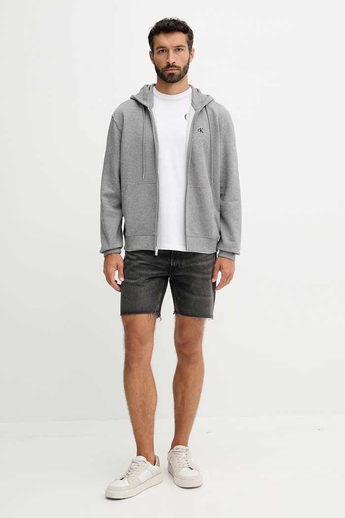 Calvin Klein Jeans farmer rövidnadrág LV04RB791G szürke AW25