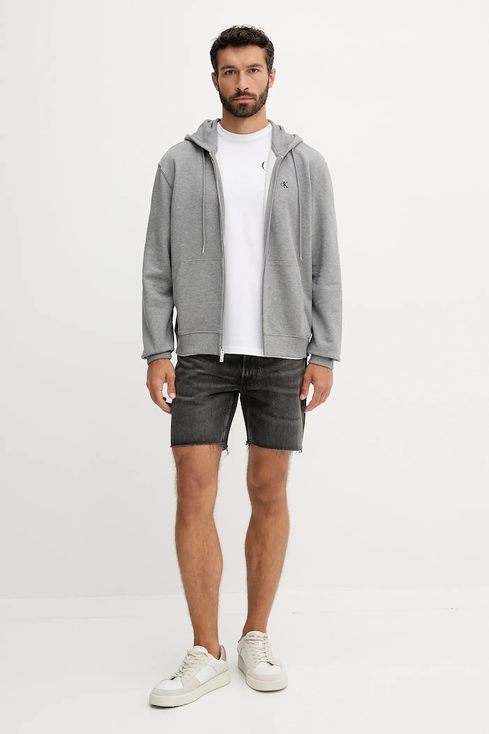 Calvin Klein Jeans farmer rövidnadrág LV04RB791G szürke AW25