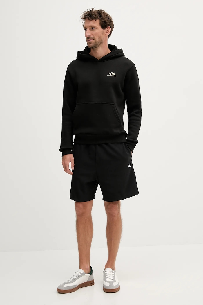 Calvin Klein Jeans pantaloni scurți LV04RC280G negru AW25