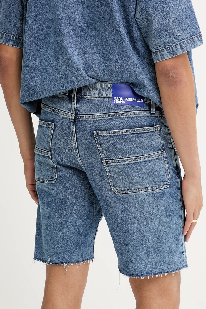 Oblečení Džínové šortky Karl Lagerfeld Jeans A3M10138 modrá