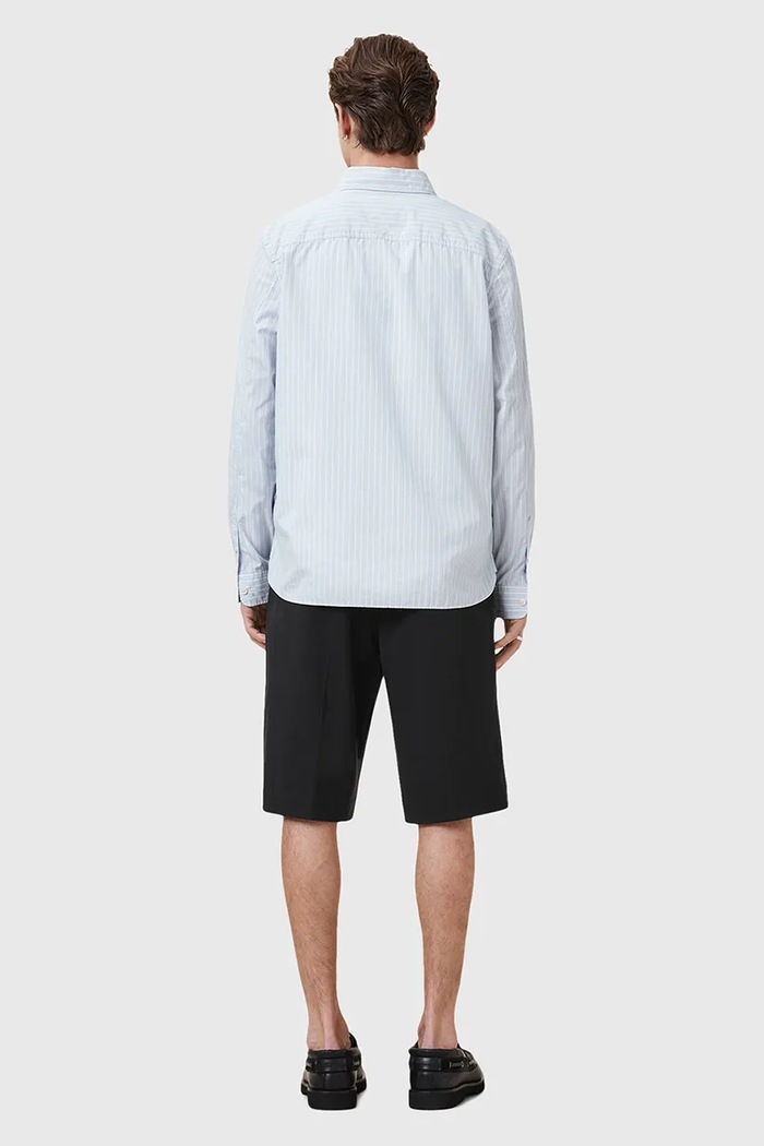 AllSaints pamut rövidnadrág BAY M033QC