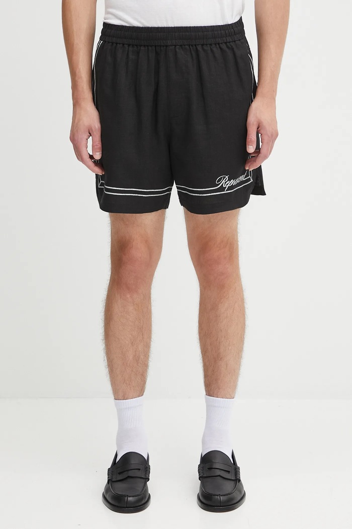 Σορτς Represent Border Short εμπριμέ μαύρο MLM100299