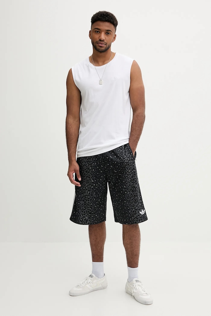 adidas Originals szorty Graphic Os Sho JV7567 czarny AW25