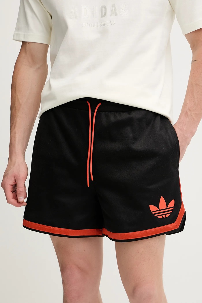 adidas Originals szorty Winter Short dzianina czarny JY0198