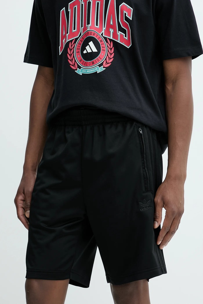 adidas Originals pantaloncini Firebird maglia nero JY1343