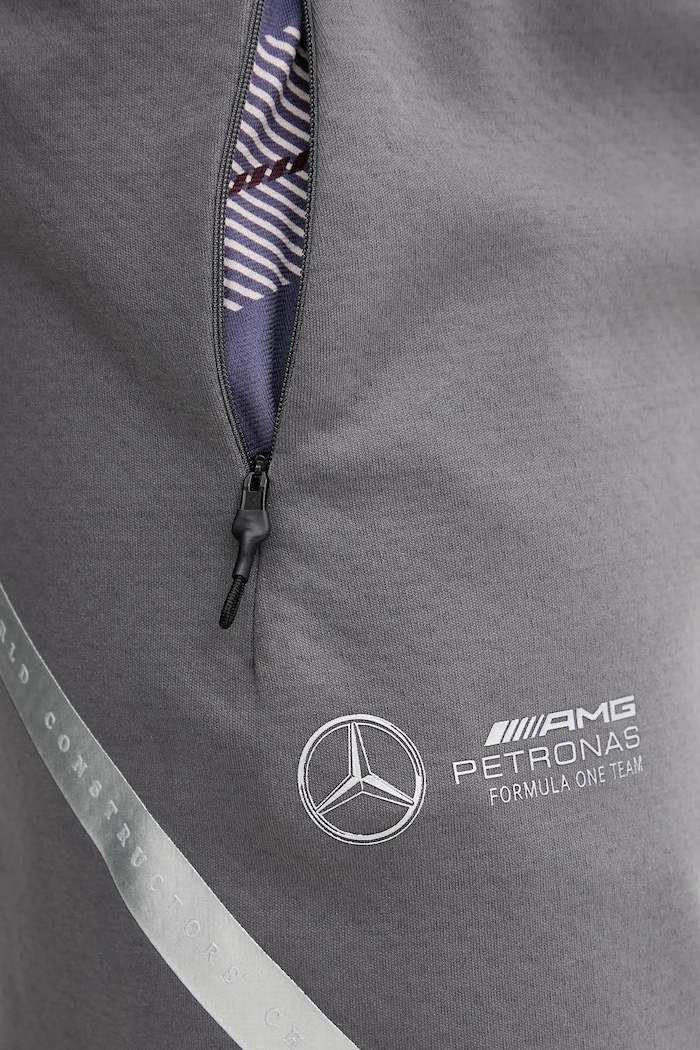 Kratke hlače adidas x Mercedes siva JW3479