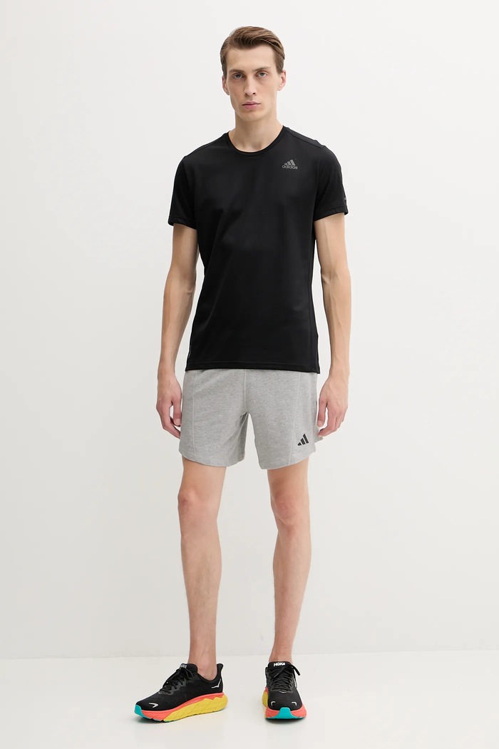 adidas Performance szorty treningowe Designed for Training KB6966 szary AW25