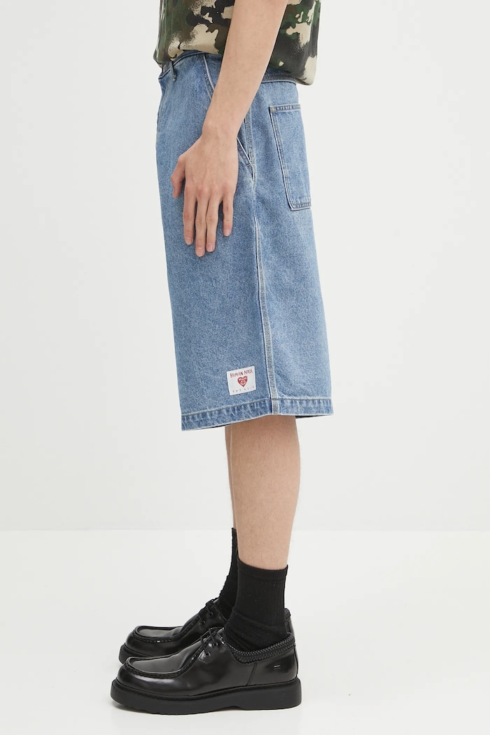Τζιν σορτς Human Made HM29PT017 μπλε AW25