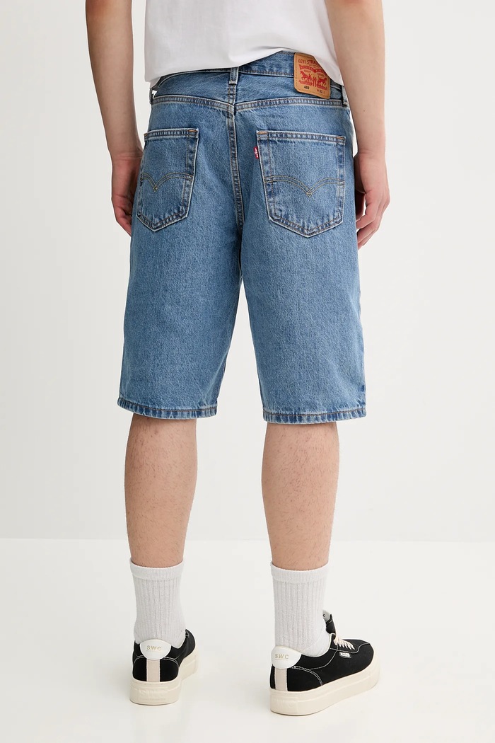 Îmbrăcăminte Levi's pantaloni scurți jeans 39434.0009 albastru