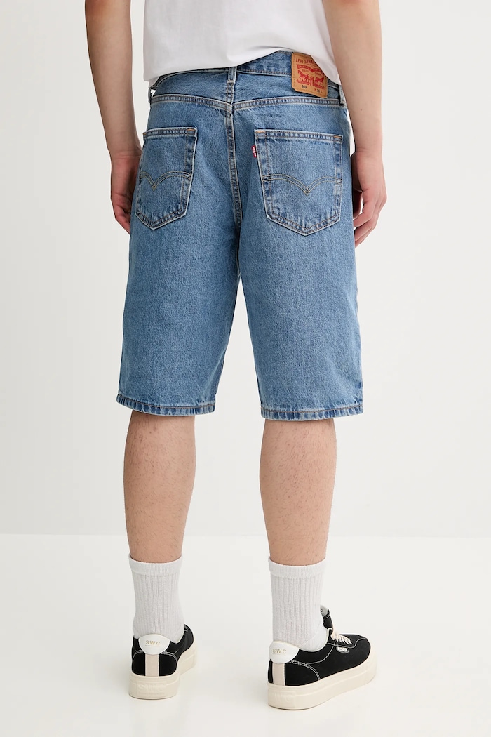 Îmbrăcăminte Levi's pantaloni scurți jeans 39434.0009 albastru