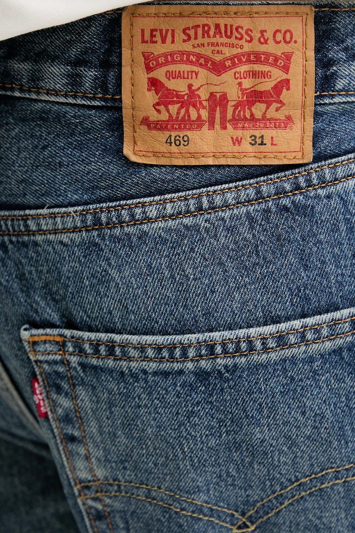 Džínové šortky Levi's modrá 39434.0141