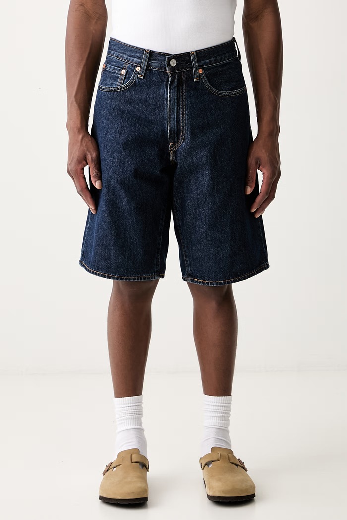 Levi's szorty męskie jeansowe 478 BAGGY granatowy 001JM.0009