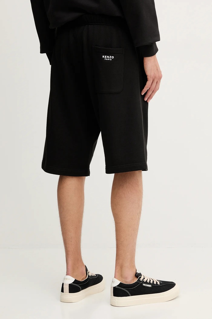 Odzież Kenzo Szorty bawełniane FE65PA8264MF czarny