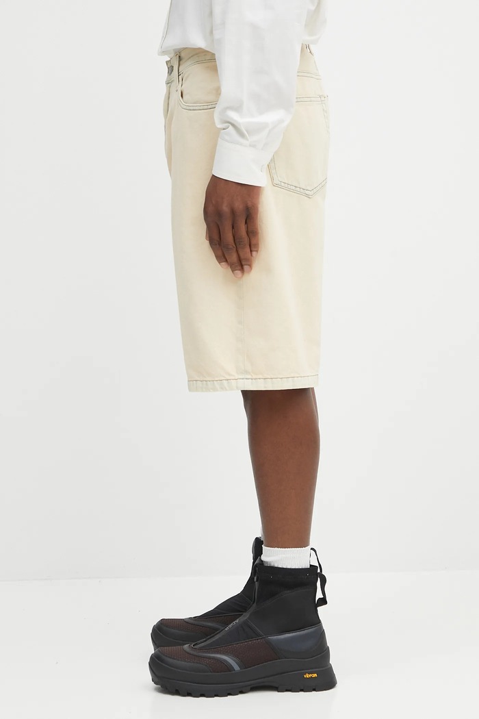 Carhartt WIP denim shorts Landon I030469.01SN beige AW25