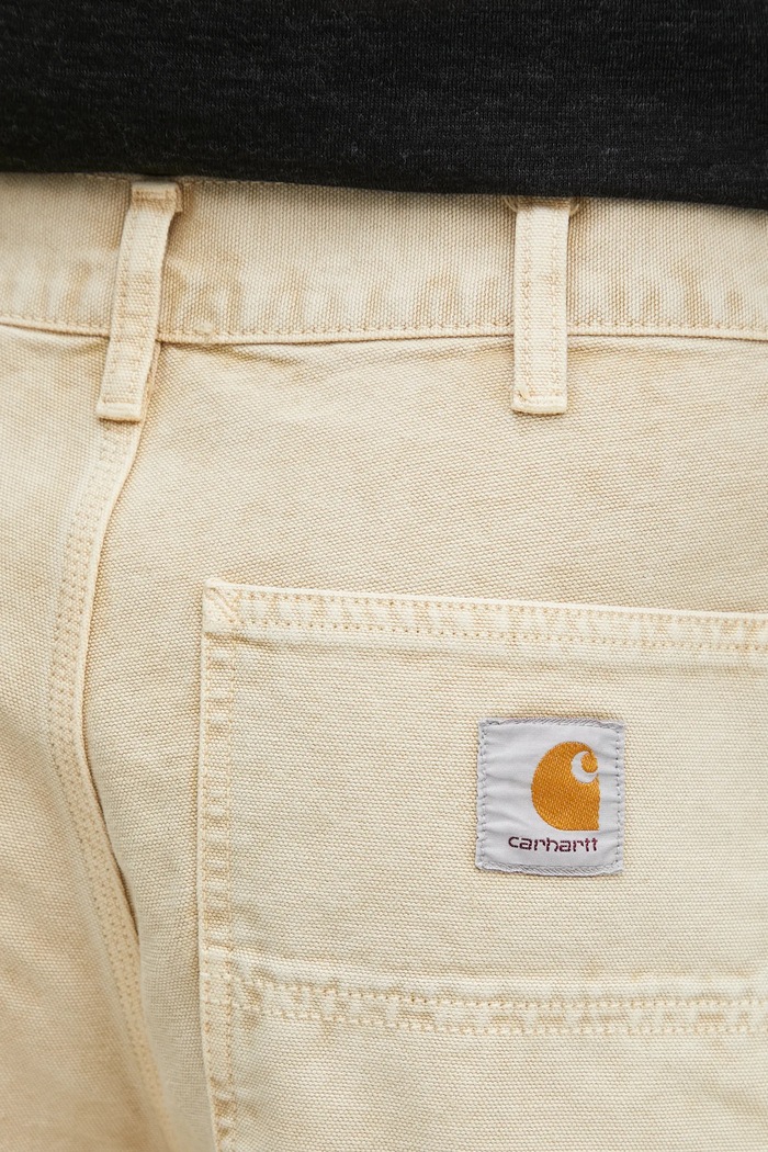 Carhartt WIP pantaloni scurți Single Knee bej I035558.07E5F