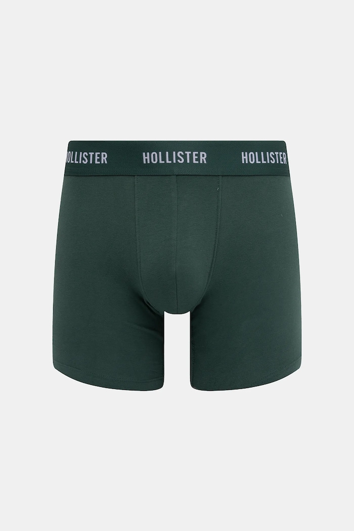Boxerky Hollister Co. 5-pack KI314.5024.301 zelená