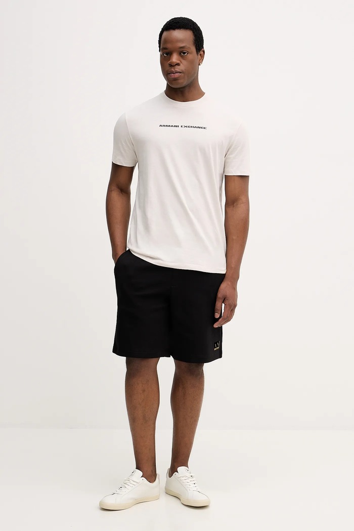 Armani Exchange szorty XM001887.AF10818 czarny AW25