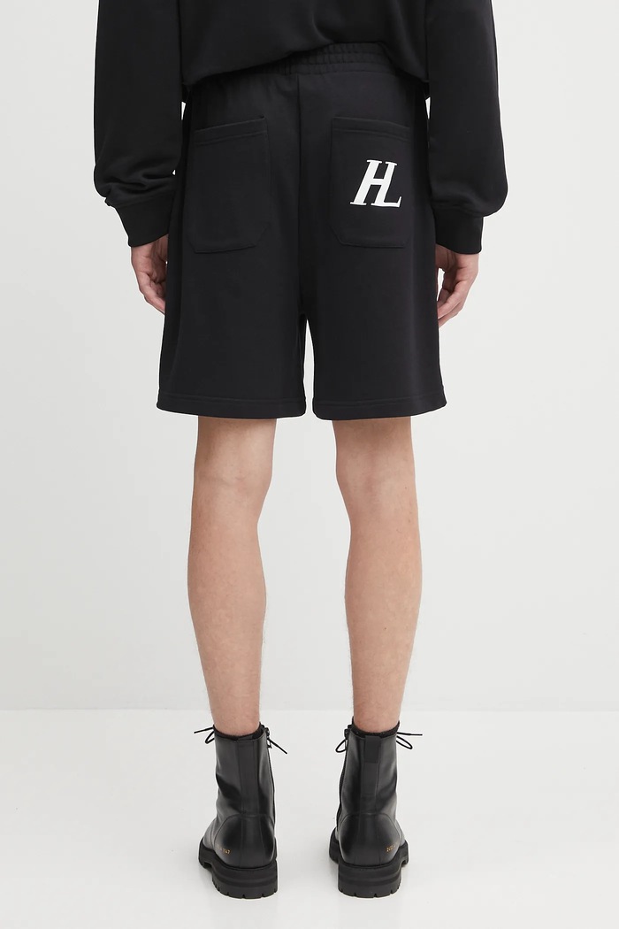Ρούχα Βαμβακερό σορτσάκι Helmut Lang P04HM209 μαύρο