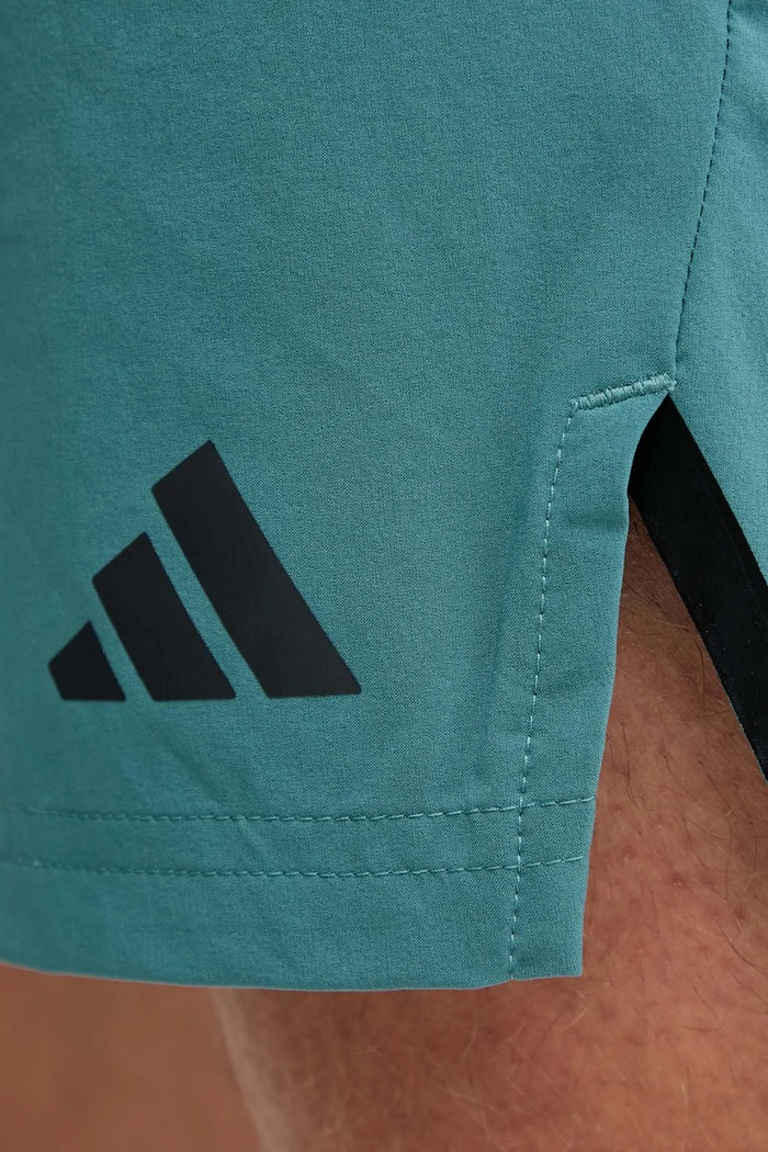 adidas Performance szorty sportowe D4T turkusowy JX3169