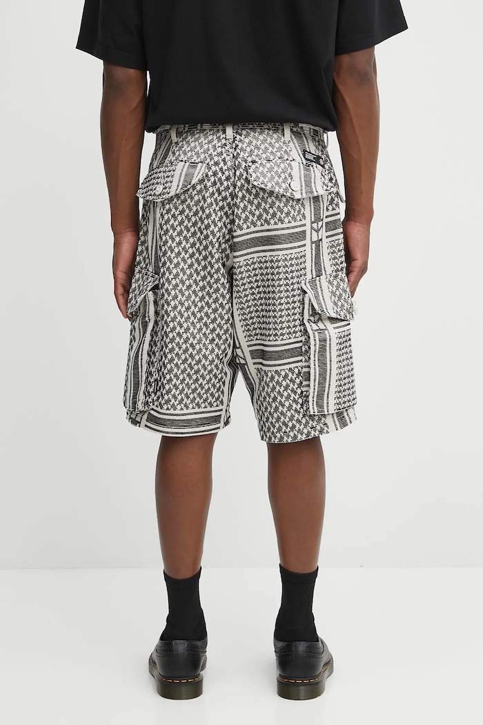 Abbigliamento NEIGHBORHOOD pantaloncini jq shemagh cargo short pants 251SPNH.PTM09 bianco