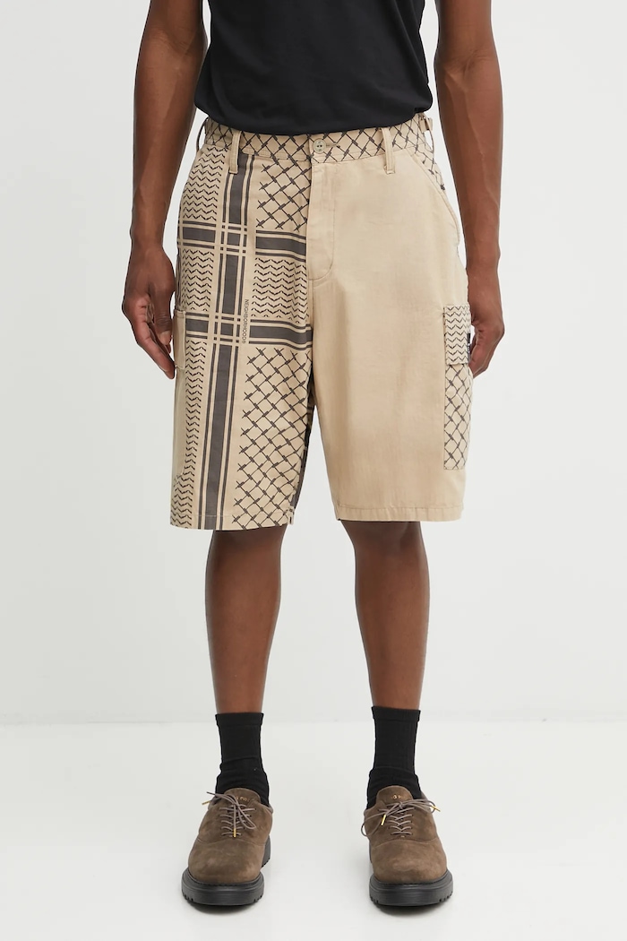 NEIGHBORHOOD cotton shorts pt shemagh bdu short pants fabric beige 251UTNH.PTM02