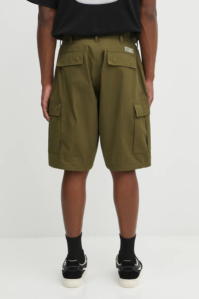 Clothing NEIGHBORHOOD cotton shorts bdu short pants 251SPNH.PTM05 green