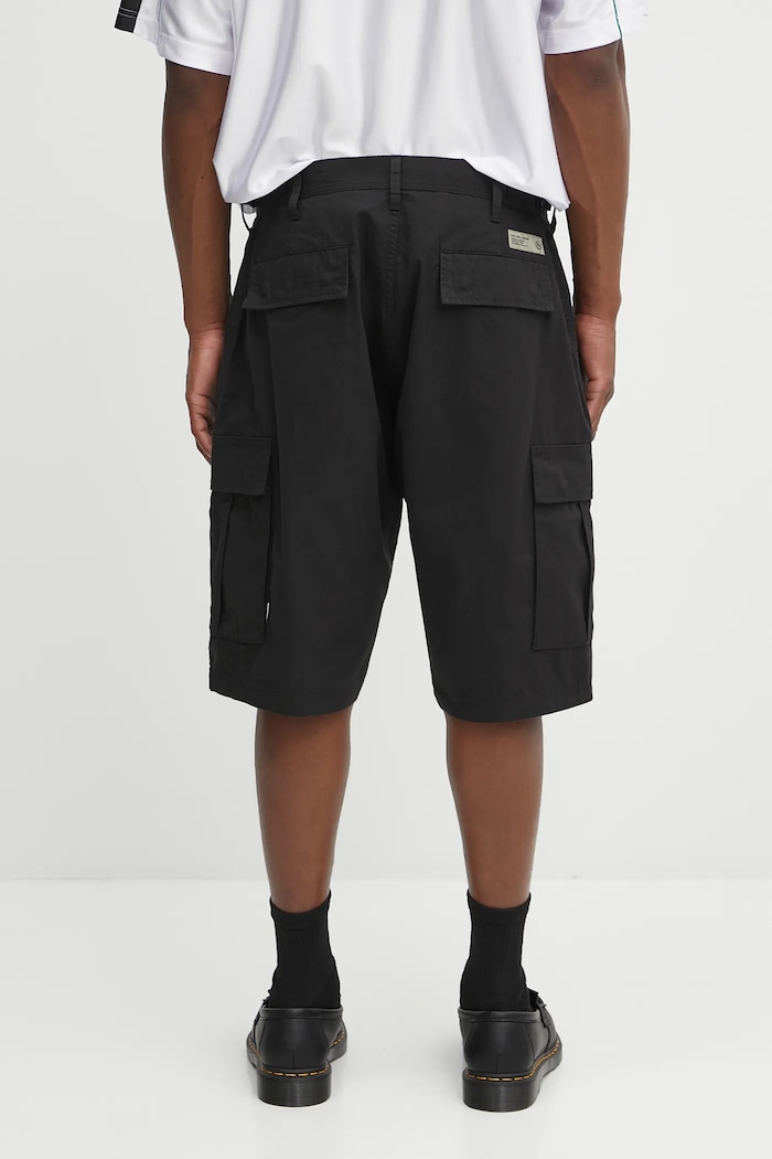 Ρούχα Βαμβακερό σορτσάκι NEIGHBORHOOD bdu short pants 251SPNH.PTM05 μαύρο