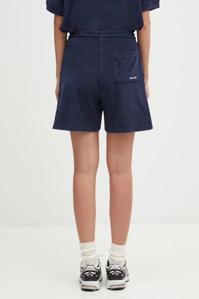 Бавовняні шорти Sporty & Rich Eden Script Terry SH02760673BL106