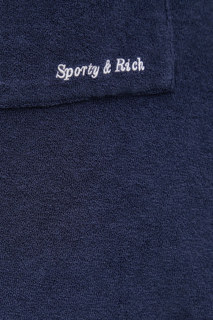 Бавовняні шорти Sporty & Rich Eden Script Terry SH02760673BL106