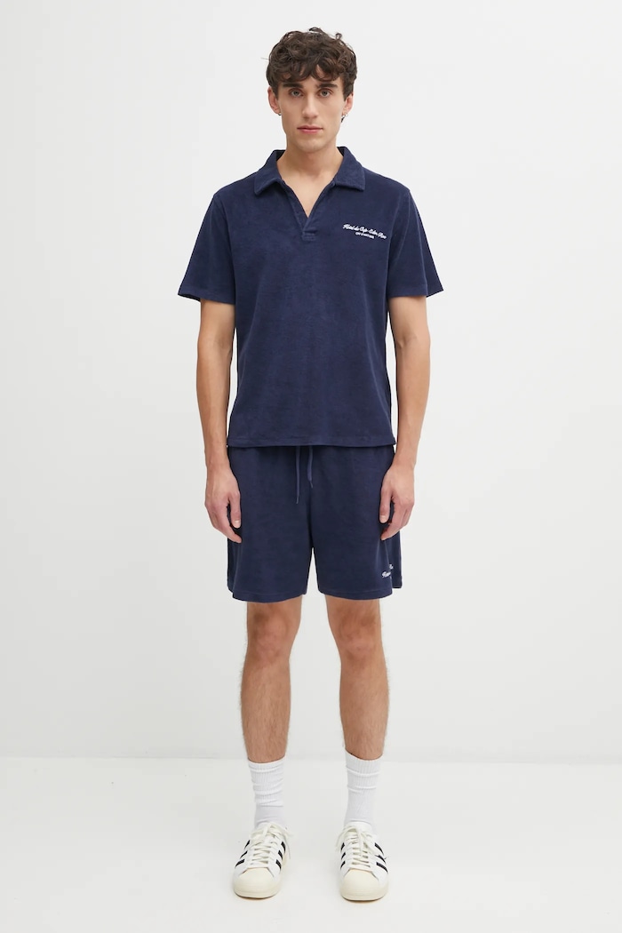 Бавовняні шорти Sporty & Rich Eden Script Terry SH02760673BL106